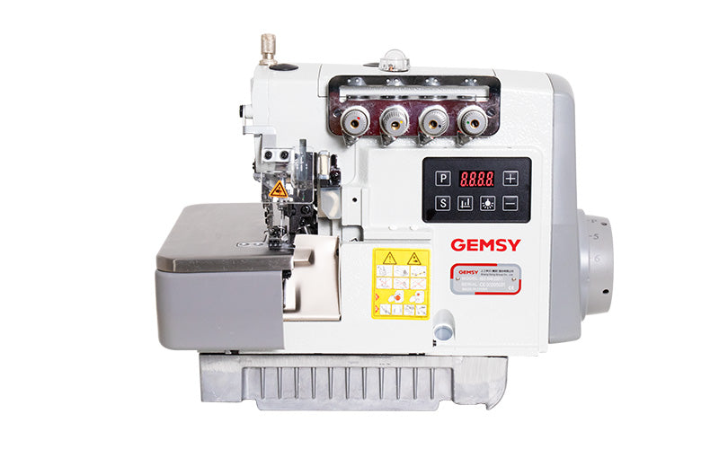 Fileteadora Mecatronica Gemsy Gem N2 5 Máquina De Coser Industrial