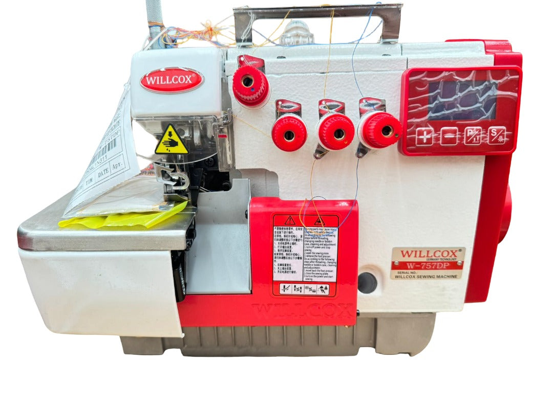 Fileteadora Mecatronica Willcox W 757 D Máquina De Coser
