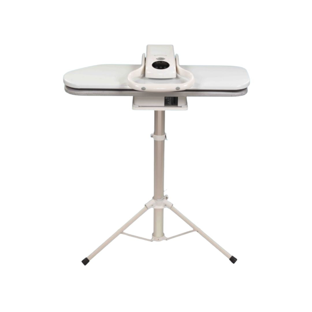 Plancha Prensa Industrial a Vapor Fusionadora Sew King SK 9526 + Mueble XL Extra Larga | 95x26 cm