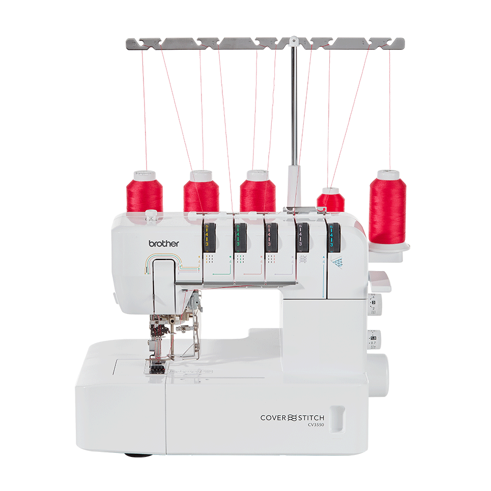 Brother CV 3550 Collarin Recubridora Superior e Inferior Familiar