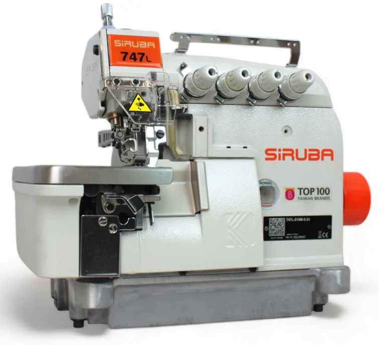 Fileteadora Mecatronica Industrial Siruba 747 L Máquina De Coser