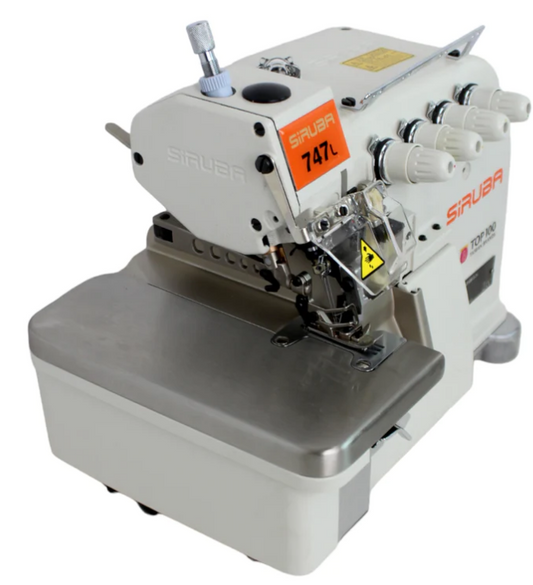 Fileteadora Mecatronica Industrial Siruba 747 L Máquina De Coser