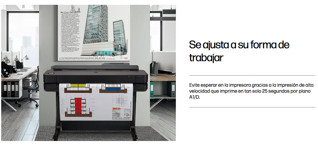 Impresora Hp Designjet T650 De 36 Pulgadas