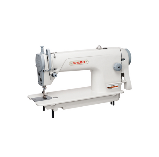 Plana Industrial Siruba L917 H1 + Motor Ahorrador Maquina De Coser Pesada