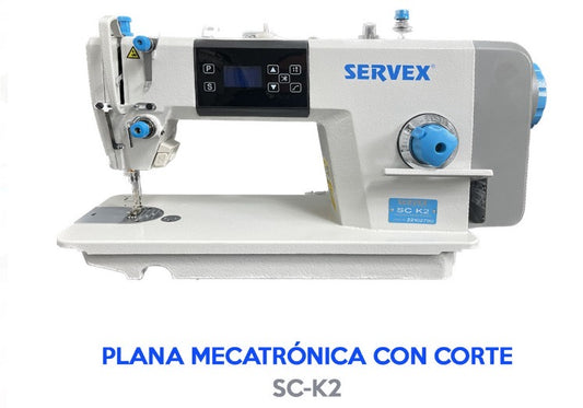 Plana Mecatronica Servex SC K2 Maquina De Coser Corte Hilo