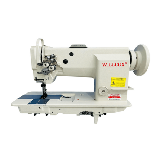 Plana Dos Agujas Triple Transporte Willcox W 4420 Maquina De Coser