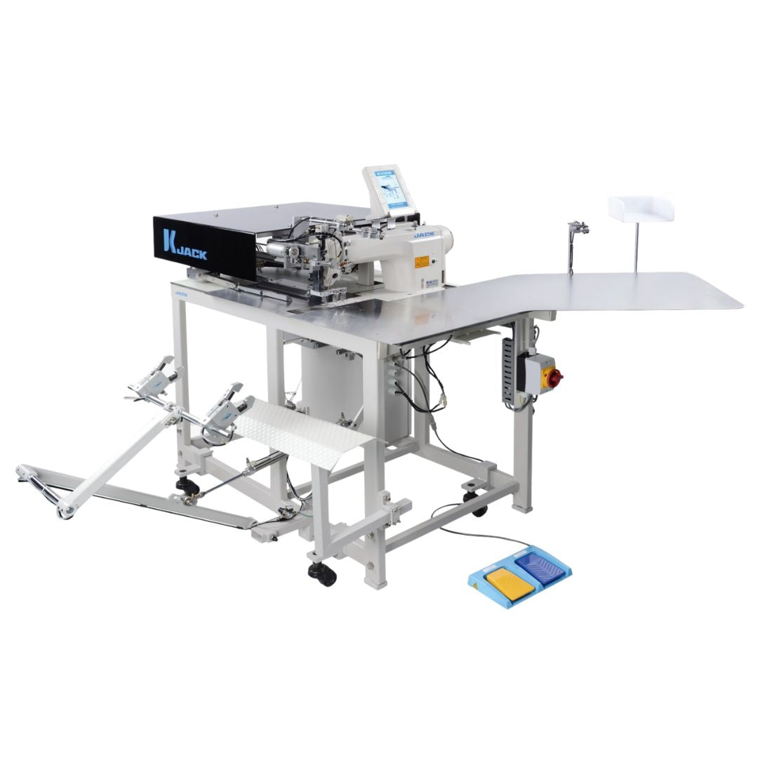 Ribeteadora Electronica Automatica Jack Jk T5878 58G Maquina De Coser Costura Vivos Bolsillos