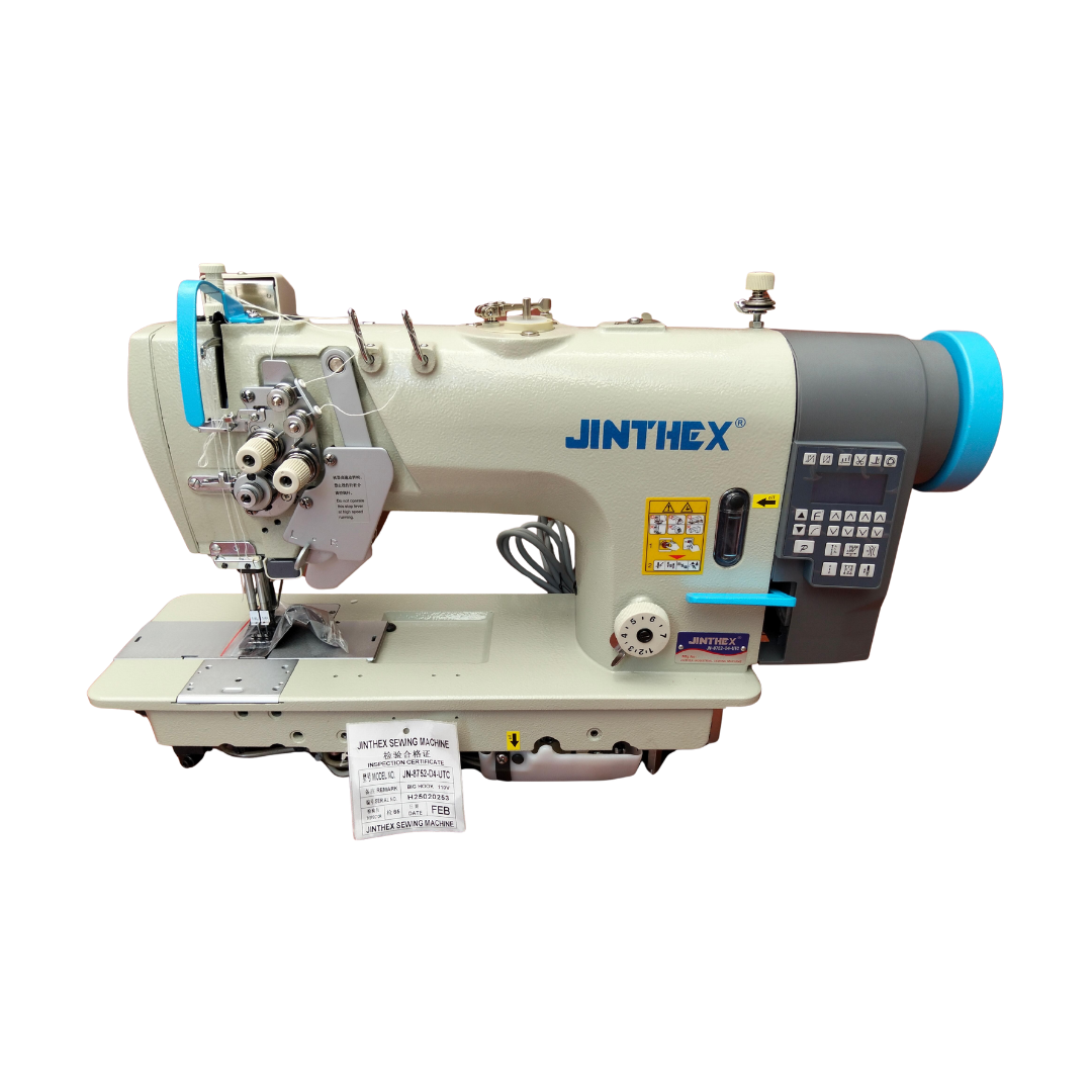 Plana Dos Agujas Electronica Jinthex JN 8752 D4 UTC Maquinas De Coser