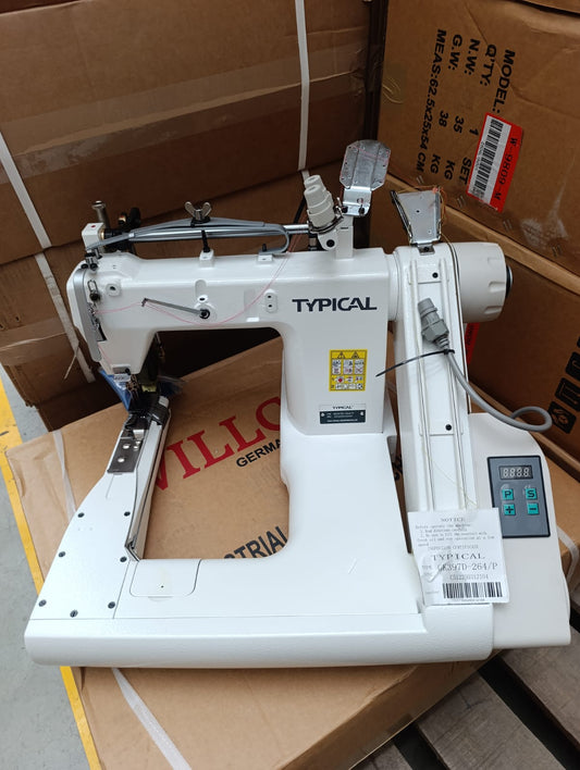 Cerradora De Codo Typical GK 397 D 264 P 2 Agujas Máquina De Coser
