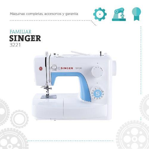Singer 3221 Máquina De Coser Familiar - Commercio