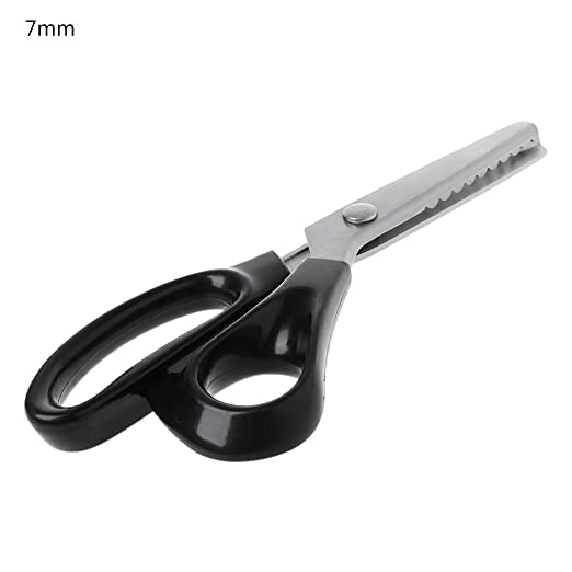 Tijera Mega Plastica Zig Zag 7.5" - Commercio