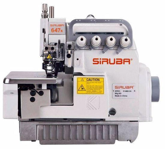 Fileteadora Mecanica Industrial Siruba 647 K Máquina De Coser - Commercio