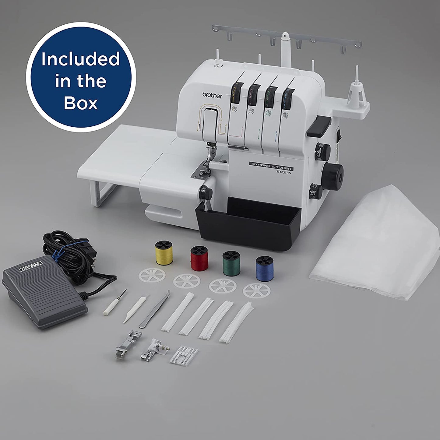 Fileteadora Brother ST 4031 HD Semi Industrial Heavy Duty