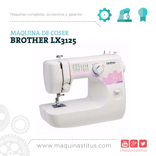 Lx 3125 Brother Maquina De Coser Familiar - Commercio