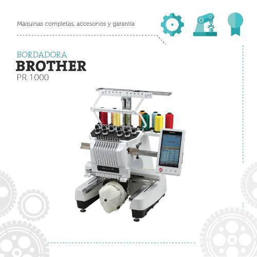 Bordadora Brother Pr 1000 Maquina De Coser Pro - Commercio