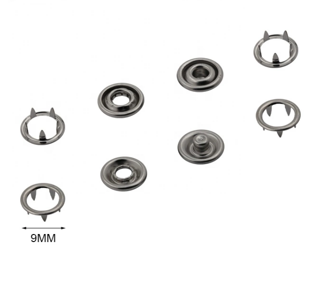 Broche Scovill Metálico Inoxidable #15 - Commercio