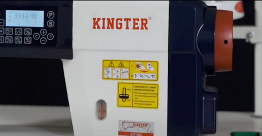 Plana Electronica Kingter KT D8 Maquina De Coser Industrial Doble Paso - Commercio