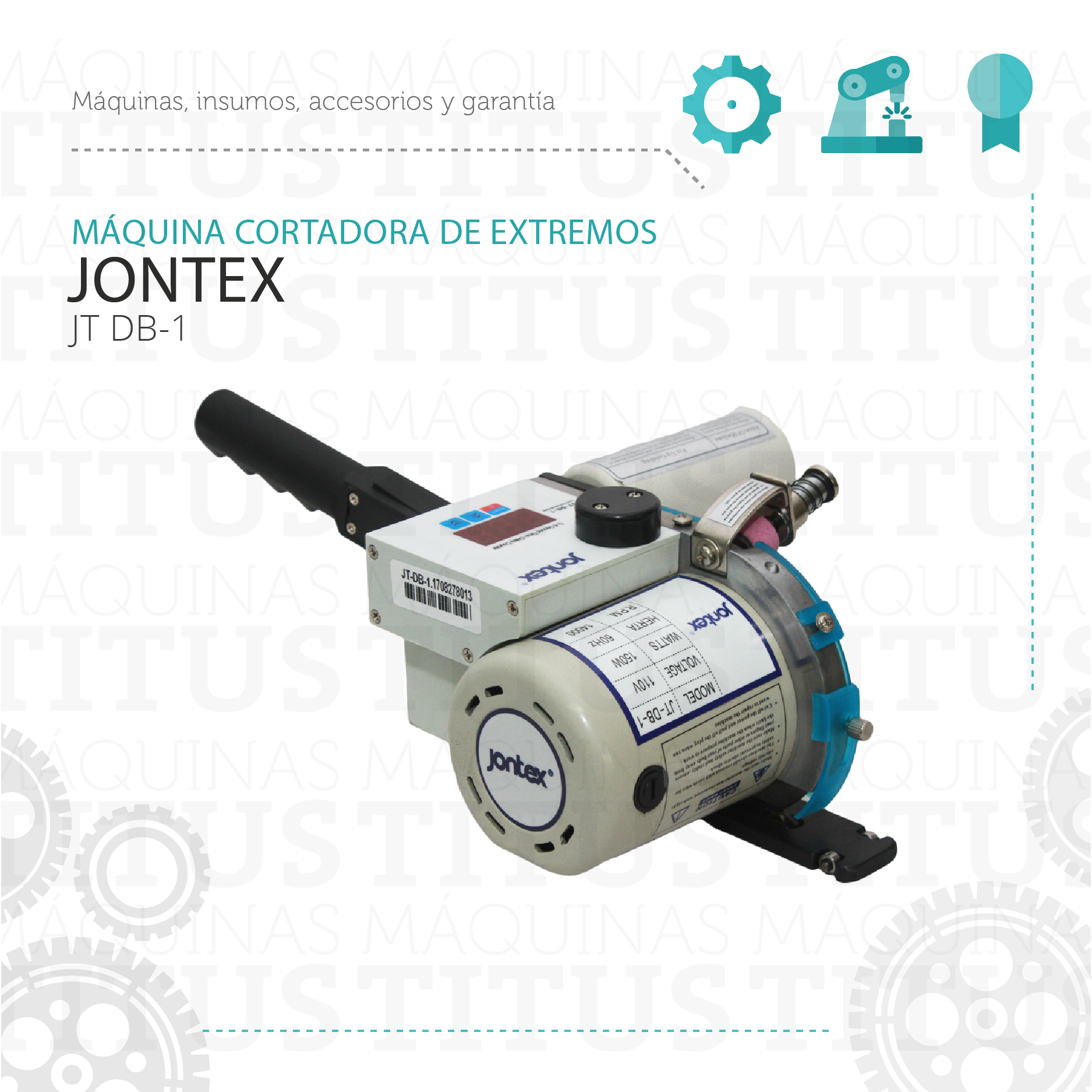 Bordadora Industrial Jontex JT 1501 Kit Gorra Máquina Bordar