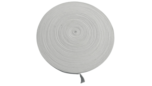 Elastico Caucho Resorte Plano Blanco De 30mm X 30 Metros - Commercio