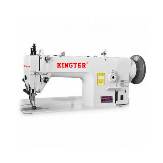 Plana Doble Transporte Kingter KT 0302 D Maquina De Coser Mecatronica - Commercio