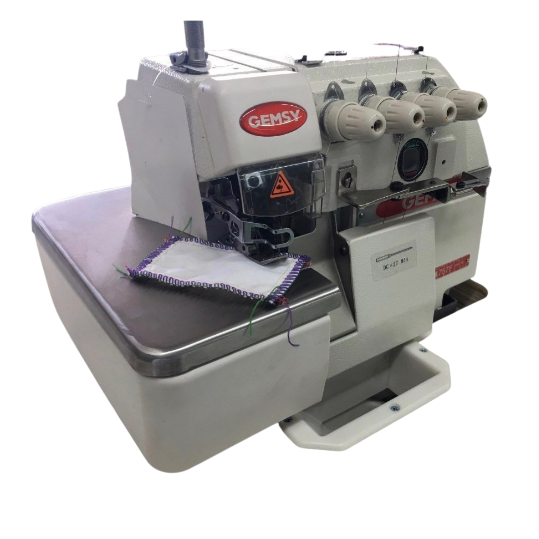 Fileteadora Industrial Gemsy Gem 757 F Máquina De Coser - Commercio