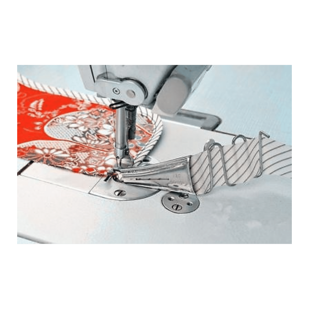 Folder Guia Sesgo A La Medida Plana Máquina De Coser Nacional