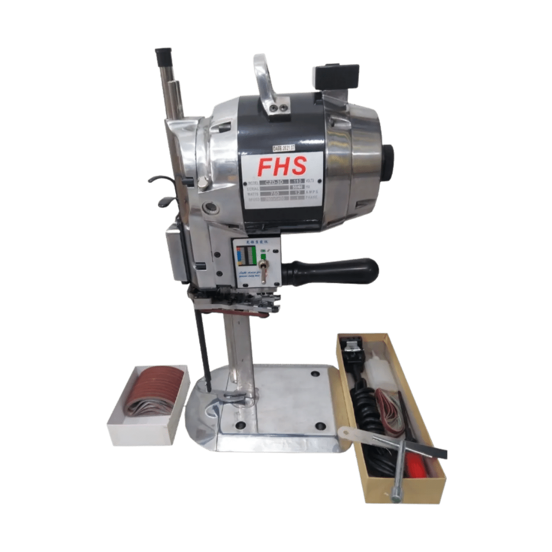 Cortadora De Tela Vertical FHS CZD 3 8" Maquina De Corte