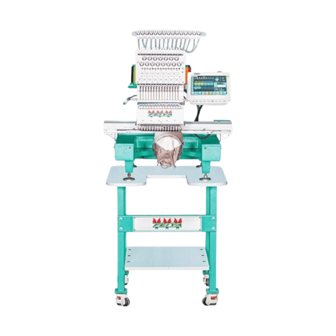 Bordadora Industrial Feiya FY 1501 Kit Gorra 15 agujas Máquina Bordar