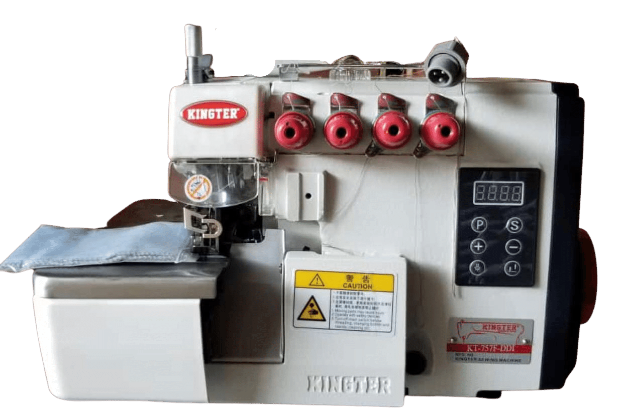 Fileteadora Mecatronica Kingter KT 757 F DDI Máquina De Coser - Commercio