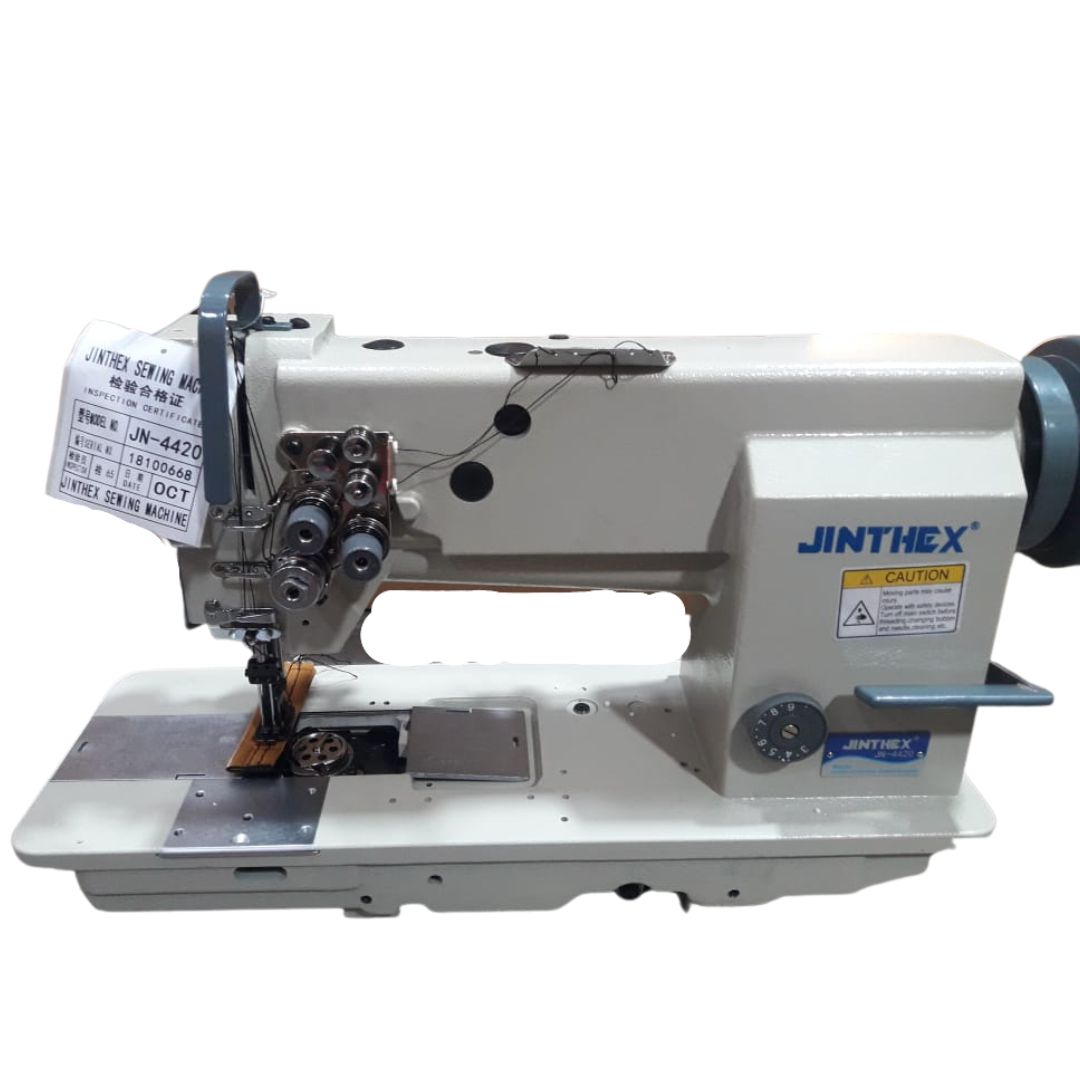 Plana Dos Agujas Triple Transporte Jinthex JN 4420 Maquina De Coser