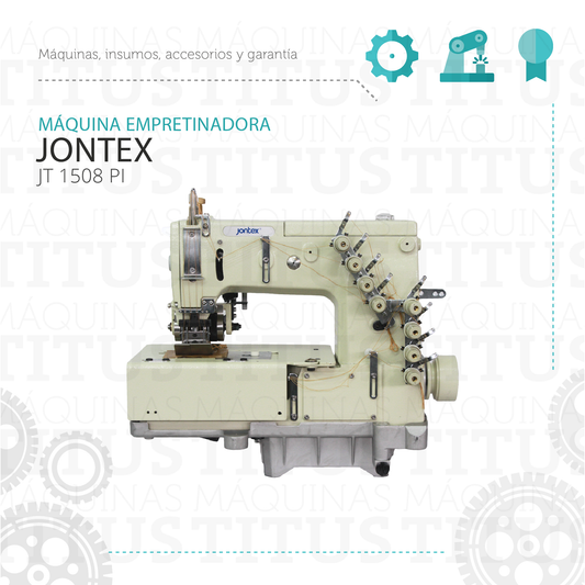 Empretinadora Jontex Jt 1508 Pl Maquina De Coser - Commercio