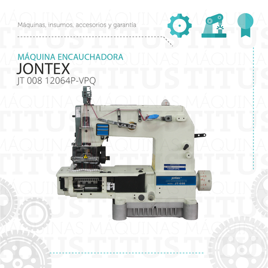 Multiagujas Encauchadora Jontex JT 008 12064P VPS 12 Maquina - Commercio