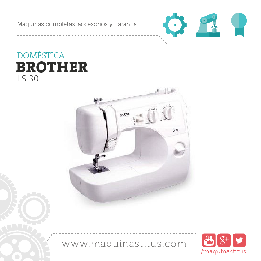 LS 30 Brother Maquina De Coser Familiar - Commercio