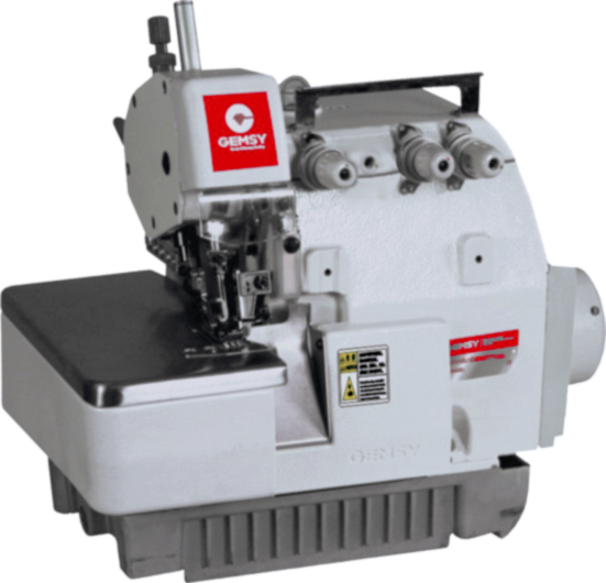 Fileteadora Industrial Gemsy Gem 7603 Máquina De Coser - Commercio