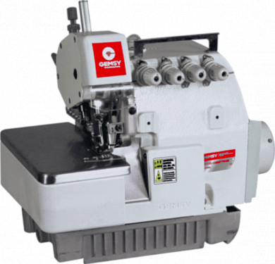 Fileteadora Mecatronica Gemsy Gem 7705 D Máquina De Coser - Commercio