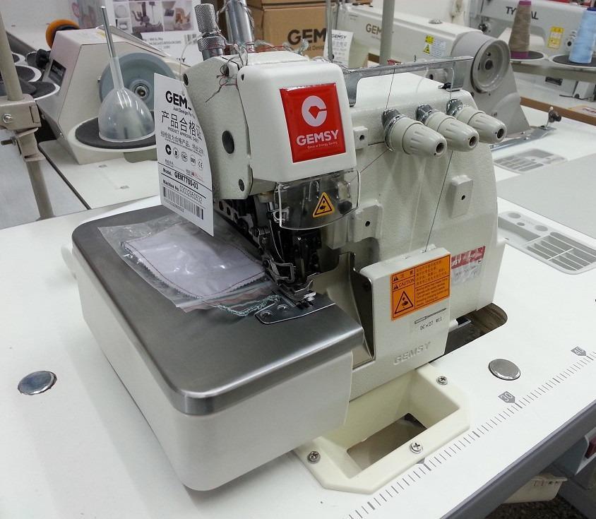 Fileteadora Mecatronica Gemsy Gem 7703 D Máquina De Coser - Commercio