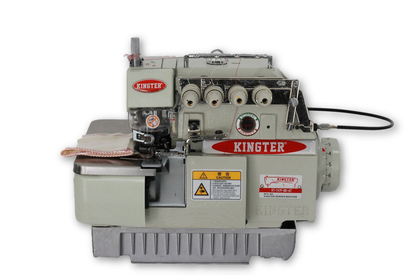 Fileteadora Mecatronica Kingter KT 747 BK AT Remate - Commercio