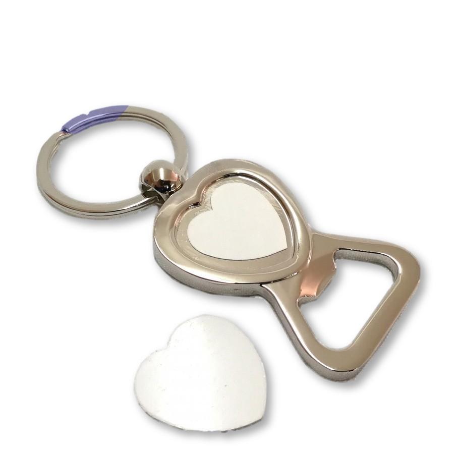 Llavero Corazón Destapador Sublimación IT 544 - Commercio