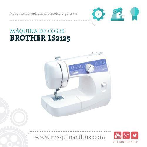 Máquina De Coser Brother Ls 2125i Familiar Doméstica - Commercio