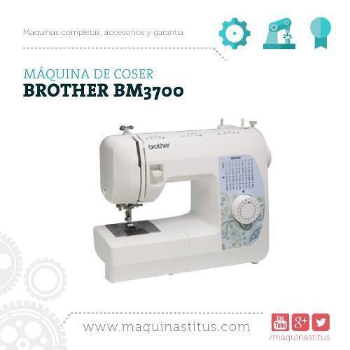 Máquina De Coser Familiar Bm 3700 Familiar Doméstica - Commercio