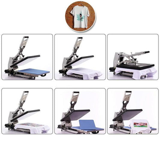 Plancha Estampadora Sublimadora Automatica ST4050A - Commercio