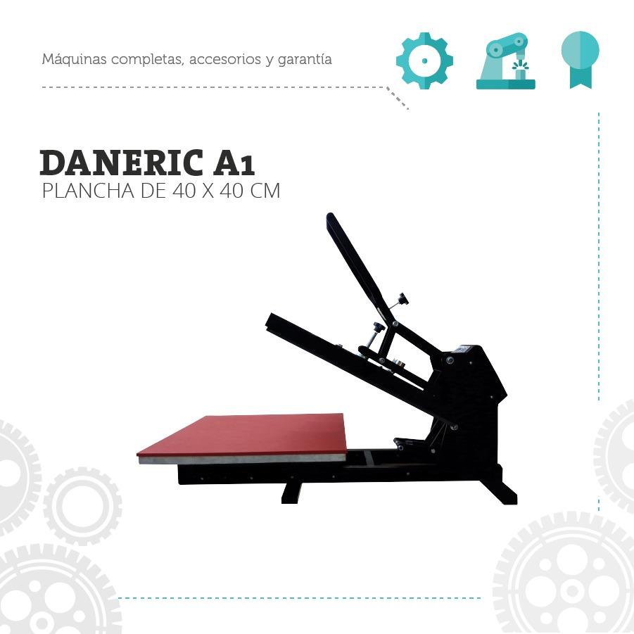 Plancha Estampadora Sublimadora Termofijadora Daneric 40x40 - Commercio
