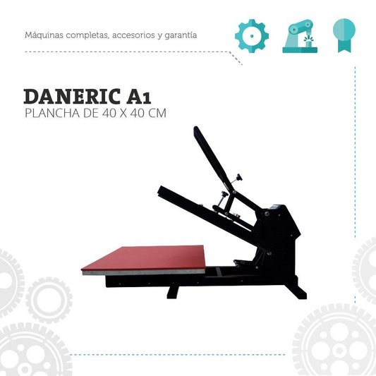 Plancha Estampadora Sublimadora Termofijadora Daneric 40x40 - Commercio
