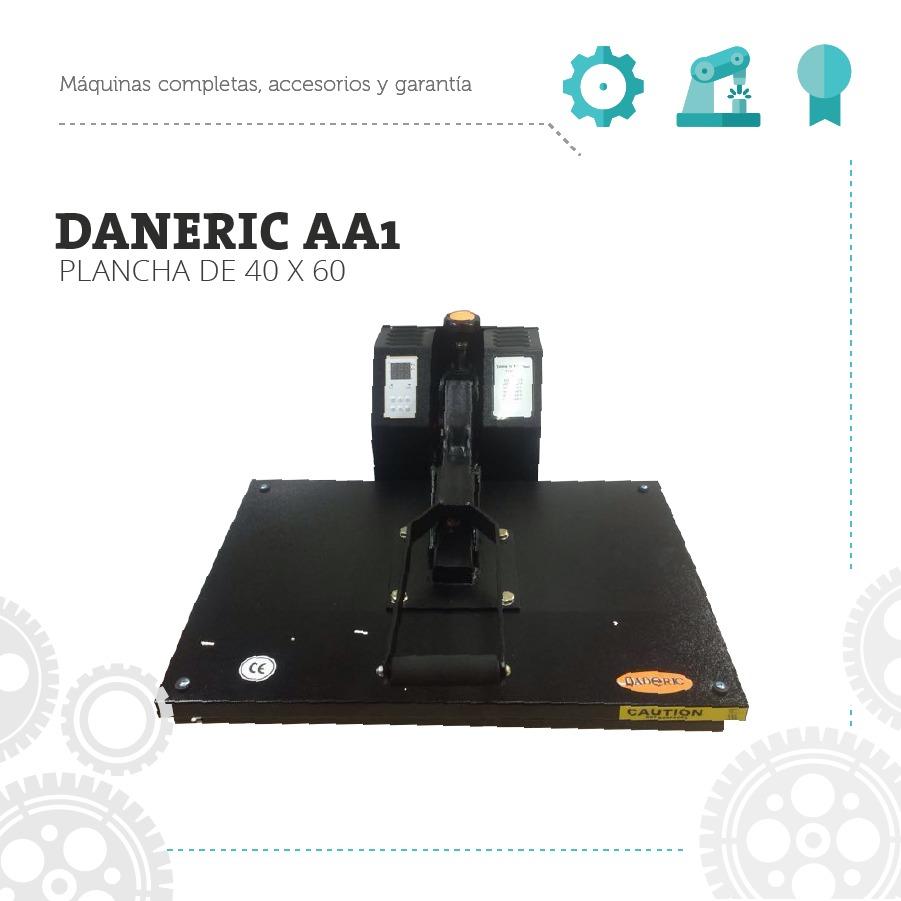 Plancha Estampadora Sublimadora Termofijadora Daneric 40x60 - Commercio