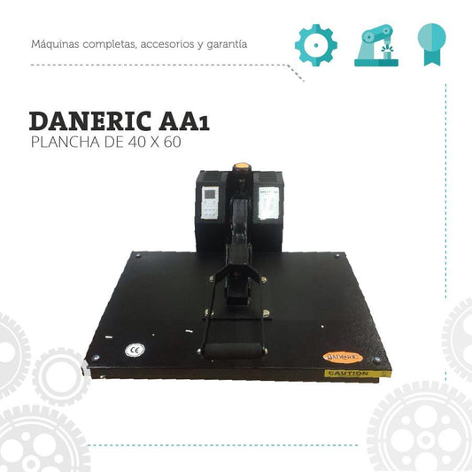 Plancha Estampadora Sublimadora Termofijadora Daneric 40x60 - Commercio