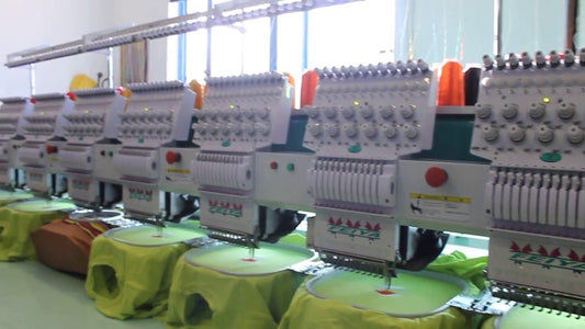 Bordadora Industrial Ocho Cabezas FEIYA 1208 Usada + Kit Gorra Model: 2009 - Commercio