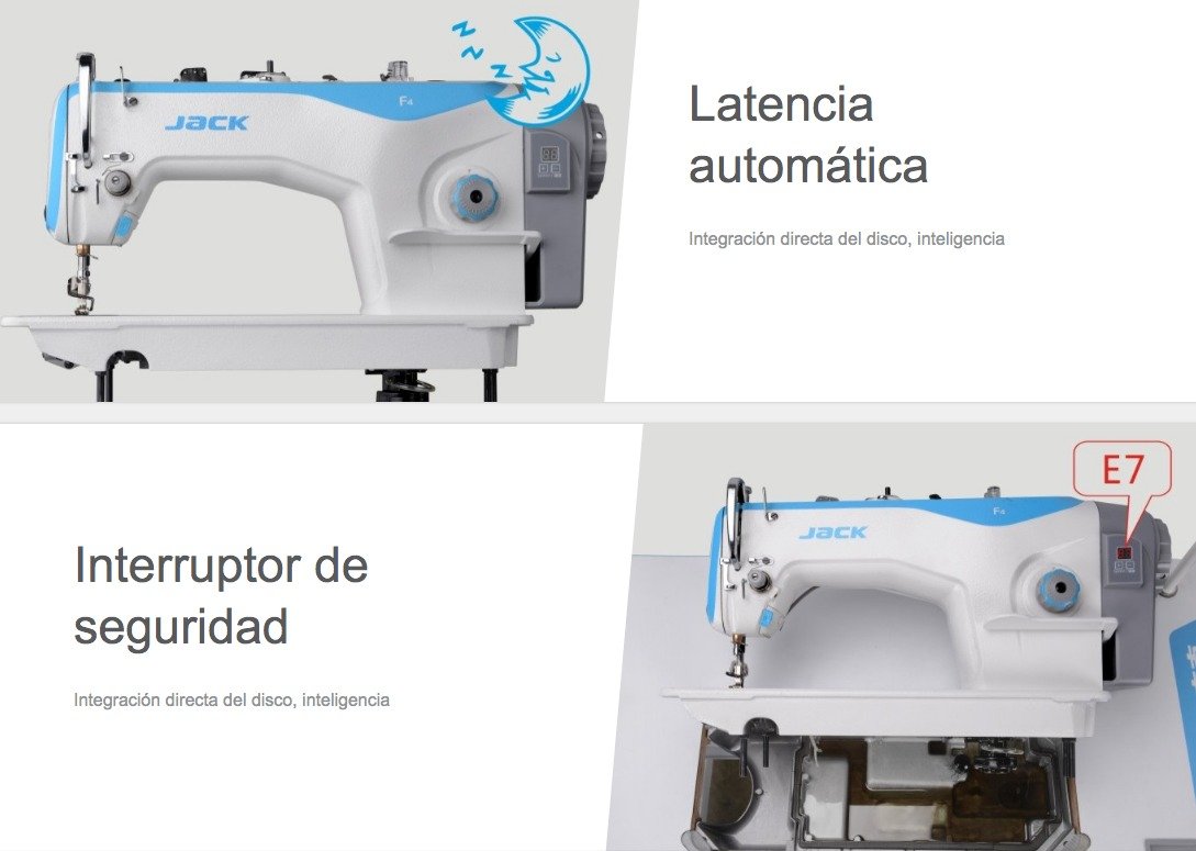 Plana Mecatronica Jack F4 Maquina De Coser - Commercio