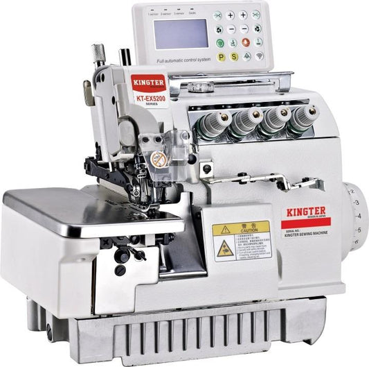 Fileteadora Electronica Kingter KT 5200 Maquina De Coser - Commercio