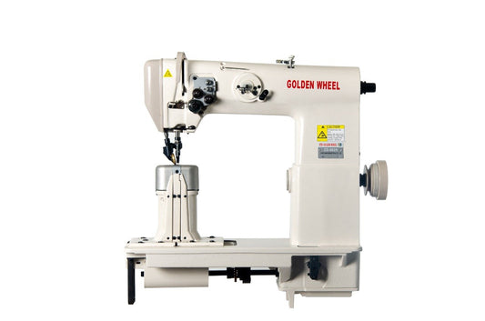 Máquina De Poste Jumbo Golden Wheel CS 862 Doble Trans 2 Agujas Gancho Pequeño - Commercio