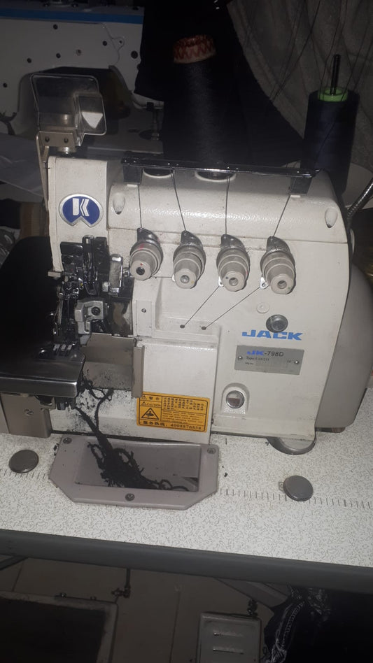 Fileteadora Jack JK 798 5 D Maquinas De Coser Industrial USADA